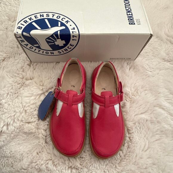 Birkenstock Abilene Kids Fuchsia Size 34 - Picture 1 of 7